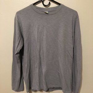 Velvasheen Silver Grey Longsleeve shirt